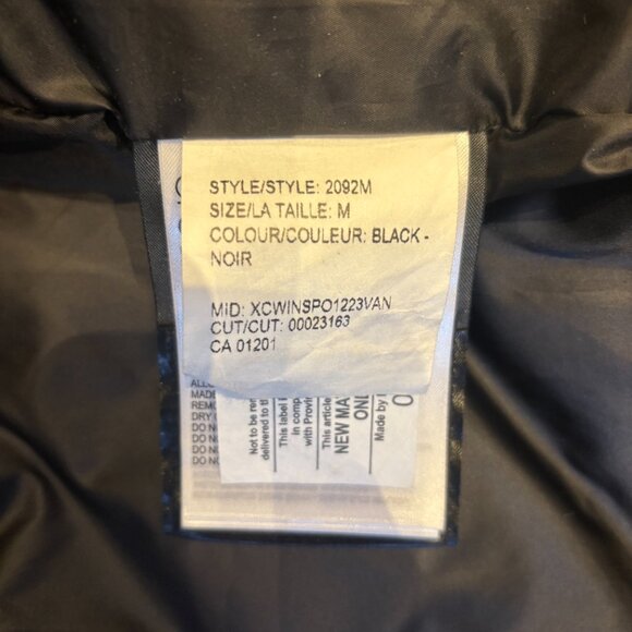 Canada Goose Black Label Men's Medium Webster Parka - Picture 4 of 5